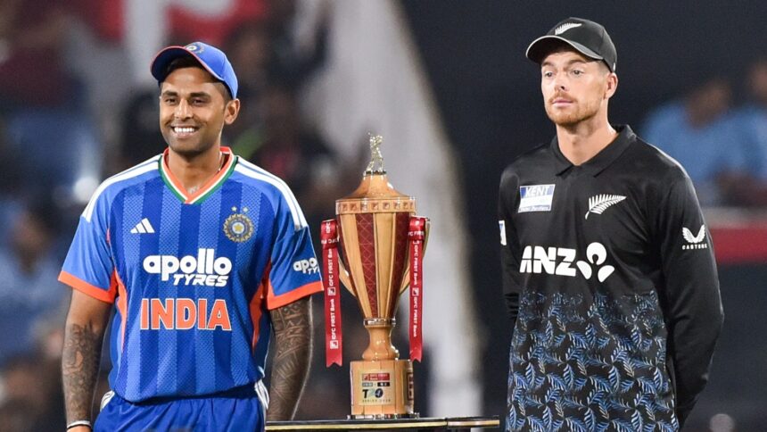 ND vs NZ 2nd T20 SVNS International Cricket Stadium Raipur Pitch Report: India are leading the series 1-0. (ANI Photo)