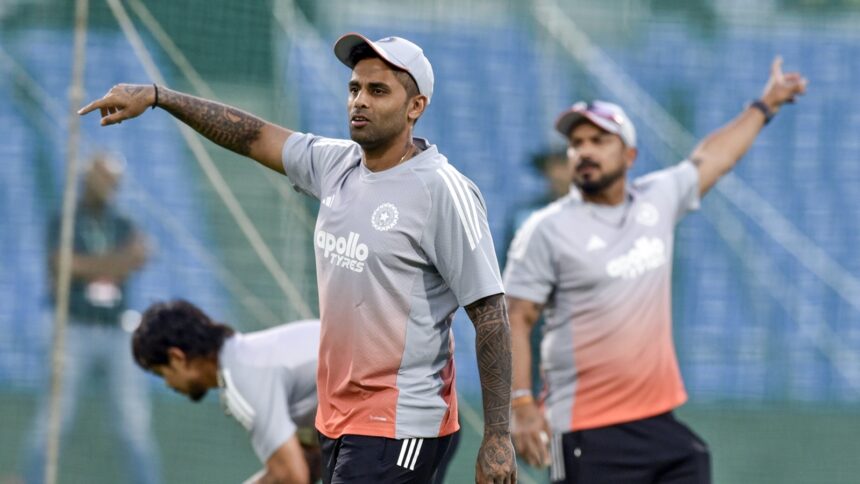 IND vs NZ 1st T20 Live Cricket Streaming: In 2025, Suryakumar scored just 218 runs 19 T20I innings at a strike rate of 123.16 and average of just 13.62.