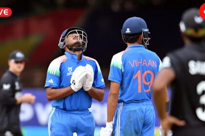 India vs Zimbabwe, Under 19 World Cup Super 6 Match Live Cricket Score Updates: Ayush Mhatre finally found form in India's last match against New Zealand (ICC Photo)