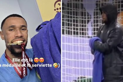 Senegal's goalkeeper Yehvann Diouf