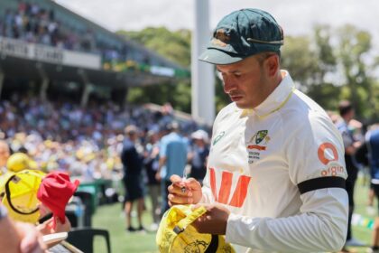 Khawaja was picked in Australia’s squad for the series finale and has made scores of 82, 40, 29, and 0 in his last four Test innings. (AP Photo)