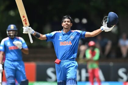 Vihaan Malhotra struck a century during India vs Zimbabwe U19 World Cup match. (PHOTO: ICC)