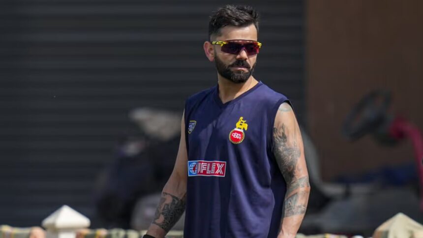 Virat Kohli completed 16,000 List A runs during his Vijay Hazare Trophy comeback for Delhi in Bengaluru. (PTI Photo)