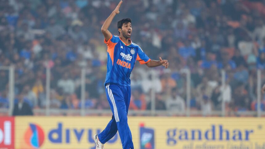 IND vs NZ: Washington Sundar has been ruled out of the New Zealand ODI series. (CREIMAS)