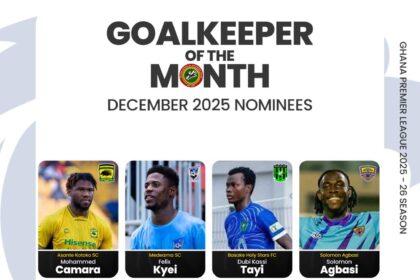 Camara, Kyei, Kassi Tayi, Agbasi nominated for Premier League Goalkeeper of the Month – December