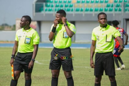 Match Officials for Ghana Premier League Matchday 18