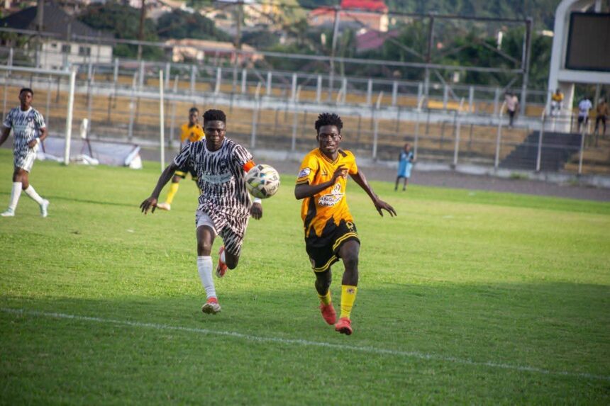 Ebusua Dwarfs edge FC AshantiGold '04 to take top spot in Zone Two; Sefwi All Stars pip Ebony FC to stay in title hunt
