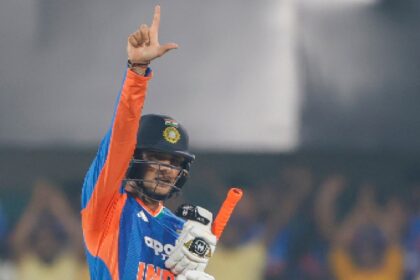 Yuvraj Singh teased Abhishek Sharma's 14-ball fifty against New Zealand on Sunday. (CREIMAS)