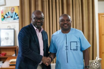 President Simeon-Okraku meets Upper West Regional minister, calls for strong push on youth football infrastructure