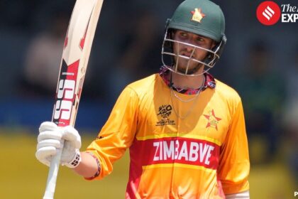 Bennett guided Zimbabwe past the 100-run mark in the 13th over and brought up his half-century