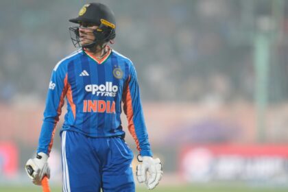 Abhishek Sharma fell for a second duck in the ongoing T20 World Cup against Pakistan in Colombo. (AP Photo)