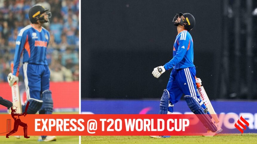 Indian opener Abhishek Sharma is yet to open his account in the T20 World Cup 2026 after registering two ducks in two games. (PHOTO: AP)