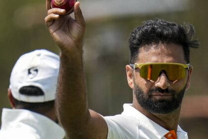 Auqib Nabi became the third fastest bowler to 60 wickets in a season in the Ranji Trophy's 92-year history. (PTI Photo)