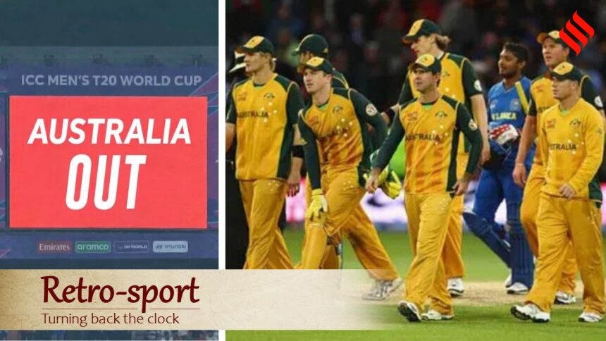 The last time Australia knocked out from group stage of T20 World Cup was in 2009. (PHOTO: X/FILE)