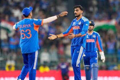 Axar, though, admitted that when playing against Pakistan, there is pressure because of all the outside noise. (AP Photo)