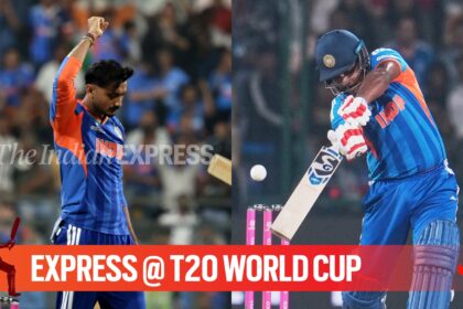 India vice-captain Axar Patel and wicket-keeper batter Sanju Samson are expected to play in the T20 World Cup 2026 Super 8 match vs Zimbabwe in Chennai. (CREDIT: Express photo by Narendra Vaskar & AP)