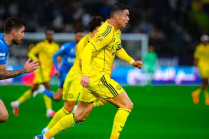 Cristiano Ronaldo in action for Saudi Pro League club Al Nassr. (PHOTO: Al Nassr via X)
