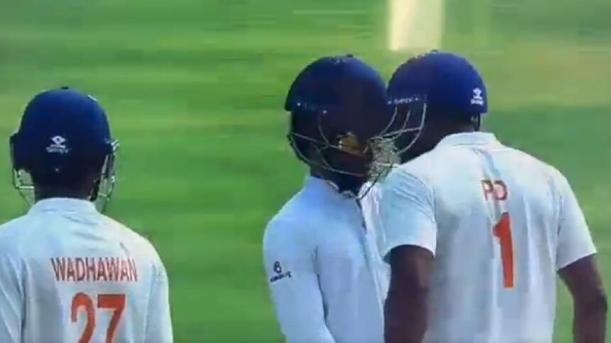 Paras Dogra headbutt Ranji Final