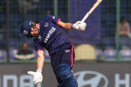Gerhard Erasmus Namibia vs India T20 World Cup