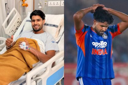 The team management was informed about Harshit Rana’s troubles on Thursday evening. (Harshit Rana Instagram/PTI)