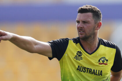 With Hazlewood still recovering from an injury that ruled him out of the Ashes, Australia have summoned Sean Abbott as a cover.