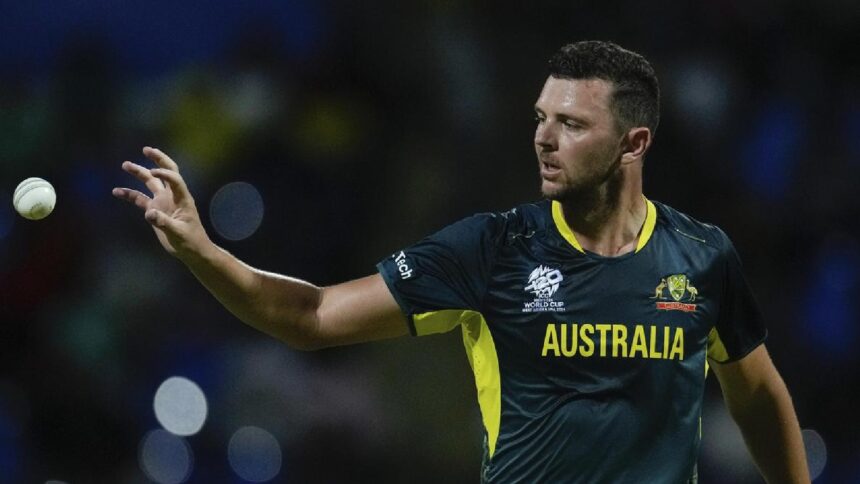 T20 World Cup 2026: Josh Hazlewood is ruled out of Australia's squad with an injury. (AP Photo)