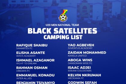 Black Satellites set to camp at Prampram as Maxwell Konadu intensifies talent hunt