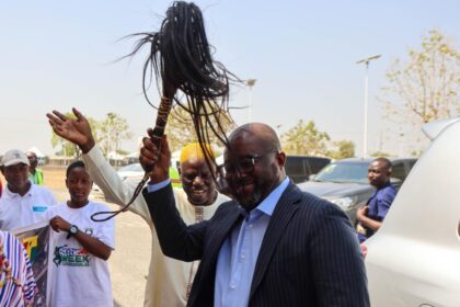 President Kurt Edwin Simeon- Okraku arrives in Wa to begin four-day Northern football engagement tour