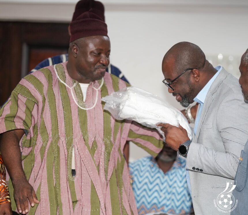 President Simeon-Okraku engages Upper East House of Chiefs, seeks royal prayers and support for Ghana football