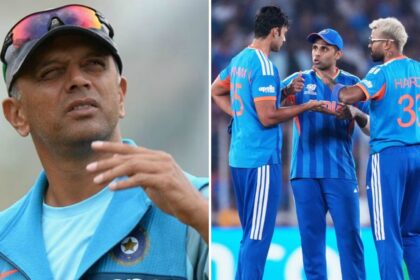 Rahul Dravid said that the Suryakumar Yadav-led side was playing well and the experienced players needed to step up and deliver in crucial moments. (BCCI/AP Photo)