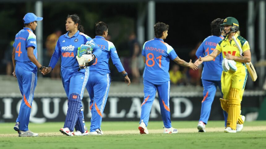 India vs Australia Women's ODI