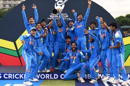 India clinched their sixth Under-19 World Cup title after defeating England in the 2026 final in Harare. (PHOTO: ICC)