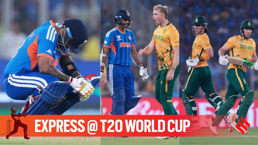 India lost to South Africa by 76 runs in the T20 World Cup 2026 Super 8 game. (PHOTO: AP)