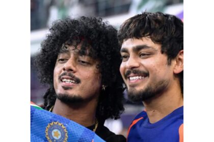Jasprit Bumrah said that it was only when the pair got close to each other that the team saw the resemblance between rapper Hanumankind and Ishan Kishan. (Star Sports Screenshot)