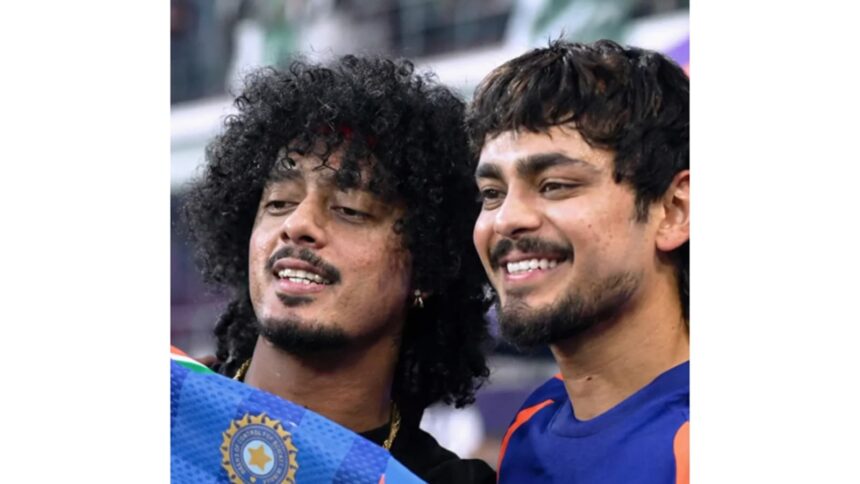 Jasprit Bumrah said that it was only when the pair got close to each other that the team saw the resemblance between rapper Hanumankind and Ishan Kishan. (Star Sports Screenshot)