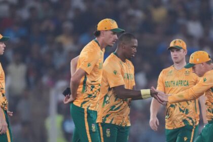 Dale Steyn said on his social media that while there are many laudable bowling performances, his compatriots Lungi Ngidi and Marci Jansen had his heart and attention, as the best practitioners of the slower balls. (AP Photo)