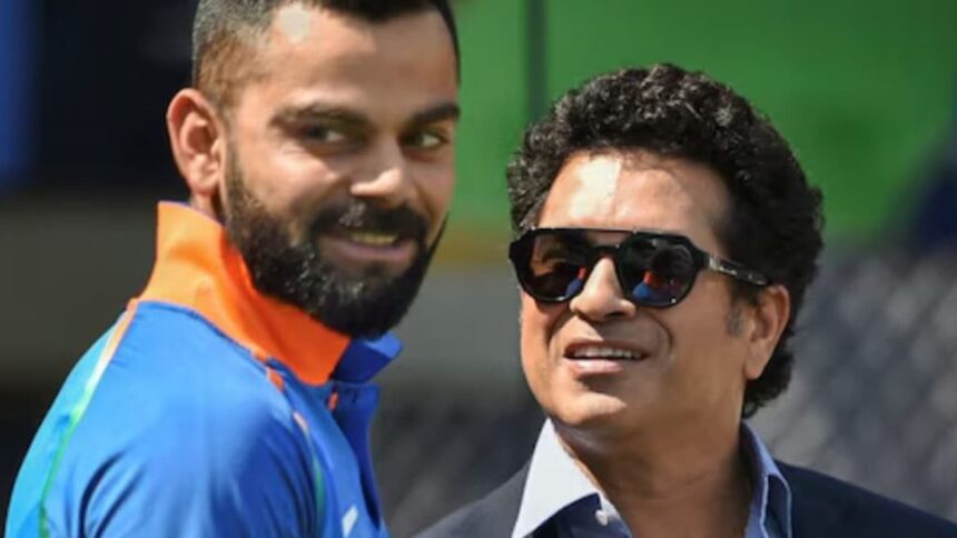 Kohli said he would like Tendulkar's lap shot, admitting that he was the pioneer of that shot and Kohli, himself, could not play it as well as he did. (PTI Photo)