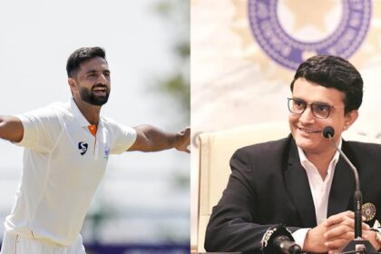 Former India captain Sourav Ganguly praised J&K and added that Auqib Nabi needed to be in the squad for the white-ball tour of England in July. (PTI/File Photo)