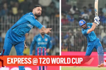 Mohammad Nabi picked four wickets while Ibrahim Zadran scored 95, helping Afghanistan end their T20 World Cup 2026 campaign with a win over Canada. (PHOTO: AP)