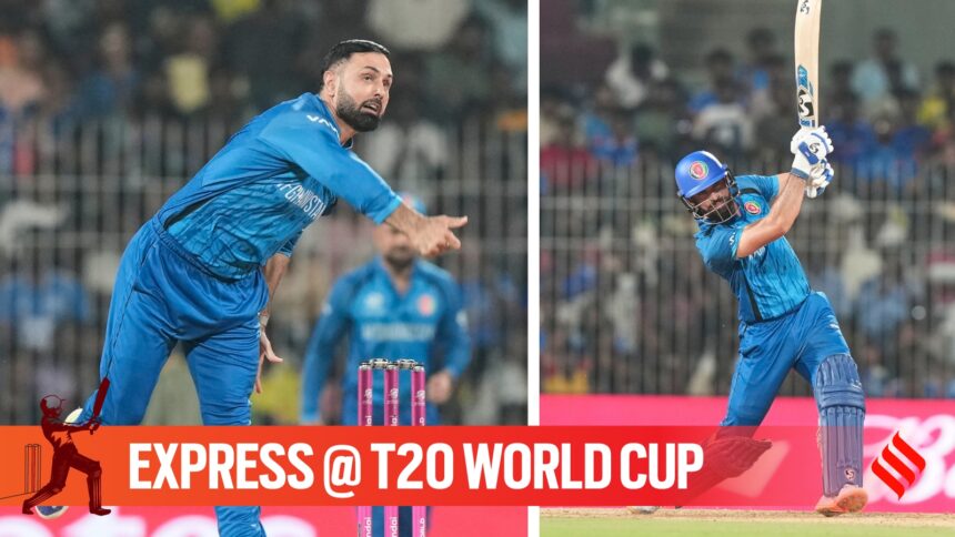Mohammad Nabi picked four wickets while Ibrahim Zadran scored 95, helping Afghanistan end their T20 World Cup 2026 campaign with a win over Canada. (PHOTO: AP)