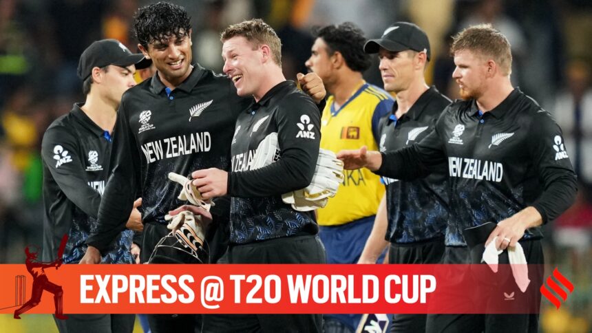 New Zealand T20 World cup Sri Lanka out