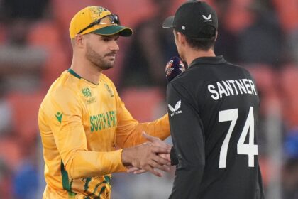 T20 World Cup 2026 Points Table: South Africa beat New Zealand in Ahmedabad to qualify for the Super 8. (AP Photo)