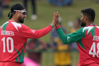 Oman captain Jatinder Singh is confident that his side could topple Australia in Pallekele. (AP Photo)