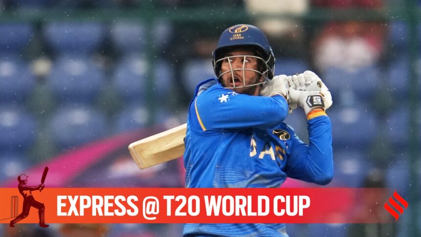 Dhruv Parashar UAE vs South Africa T20 World Cup