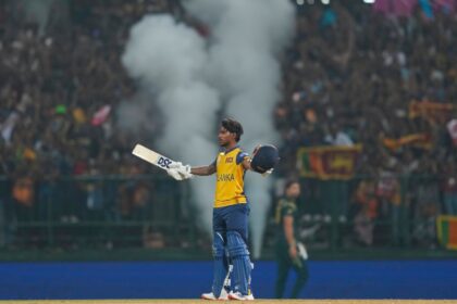 Pathum Nissanka became the first centurion of T20 World Cup 2026. (PHOTO: AP)