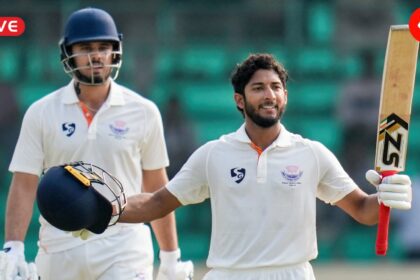 Karnataka Vs Jammu and Kashmir, Ranji Trophy 2026 Final Day 2 Live Score
