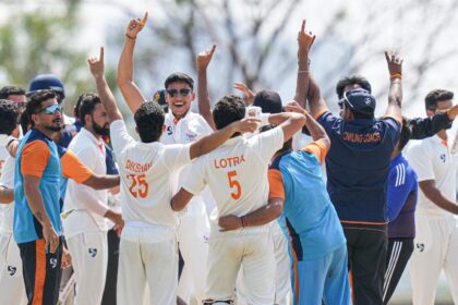 Jammu & Kashmir pip a star-studded Karnataka to win Ranji Trophy 2025-26 title. (PHOTO: PTI)