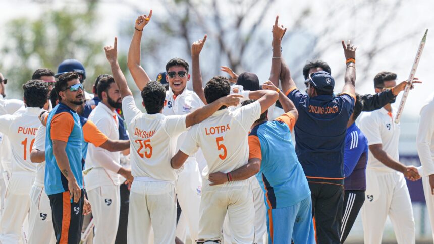 Jammu & Kashmir pip a star-studded Karnataka to win Ranji Trophy 2025-26 title. (PHOTO: PTI)