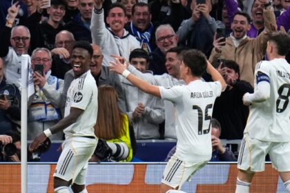 Real Madrid beat Benfica 3-1 (aggregate) to reach UEFA Champions League top 16. (PHOTO: AP)