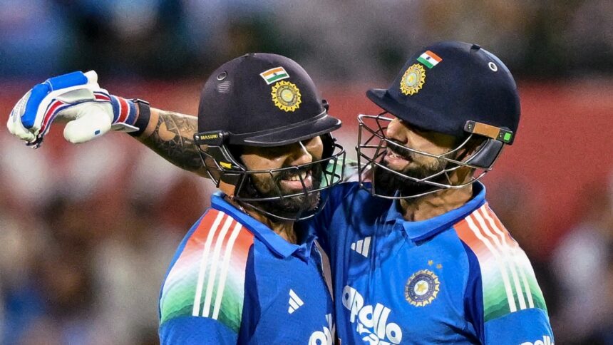 Rohit Sharma and Virat Kohli in action. (FILE photo)